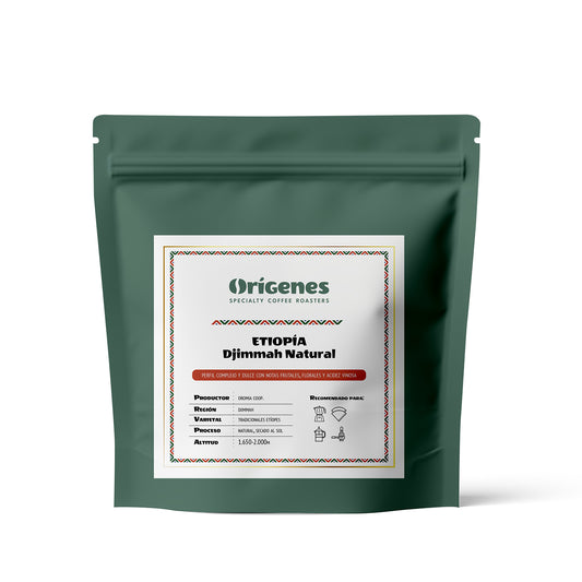 Etiopía Djimmah Natural 250g